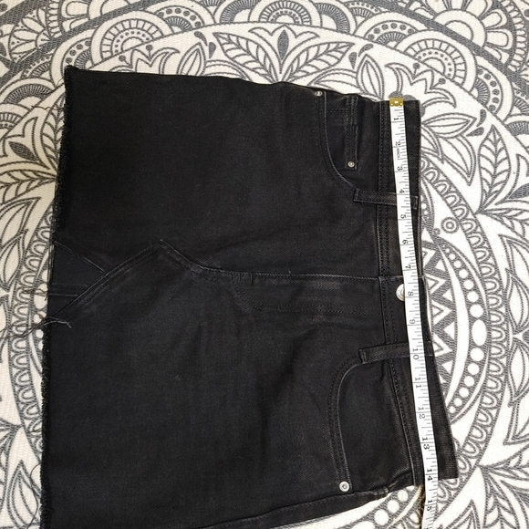 Zara Raw Hem Denim Skirt Size XS - Picture 8 of 10